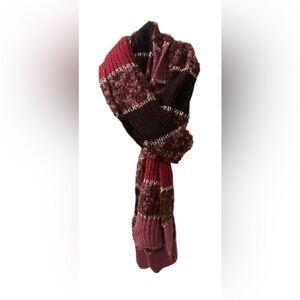 HANDMADE CROCHET KNIT SCARF